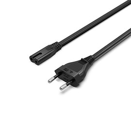 Superer Replacement Power Cable for HP Canon PIXMA Epson OfficeJet Pro Envy 6700 6600 8500 4650 Printer Power Cable Black