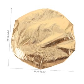 Healeved Increase Waterproof Shower Cap Women Bonnet Shower Hair Cap Washable Shower Cap Shower Caps for Long Hair Waterproof Shower Cap for Women Shampoo Cap Shower Hat Tomorrow Golden