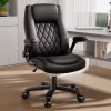 Unbranded Leather Executive Office Chair High Back Computer Desk Chairs