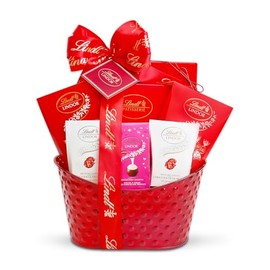 Alder Creek Gift Baskets Lindt Chocolate Gift Basket with an Assortment of Lindt Truffles, Gift for Her, Gift For Him, Anniversary Gift, Valentine's Day Gift, Birthday Gift