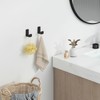Angle Simple Bathroom Towel Hooks, SUS 304 Stainless Steel Robe