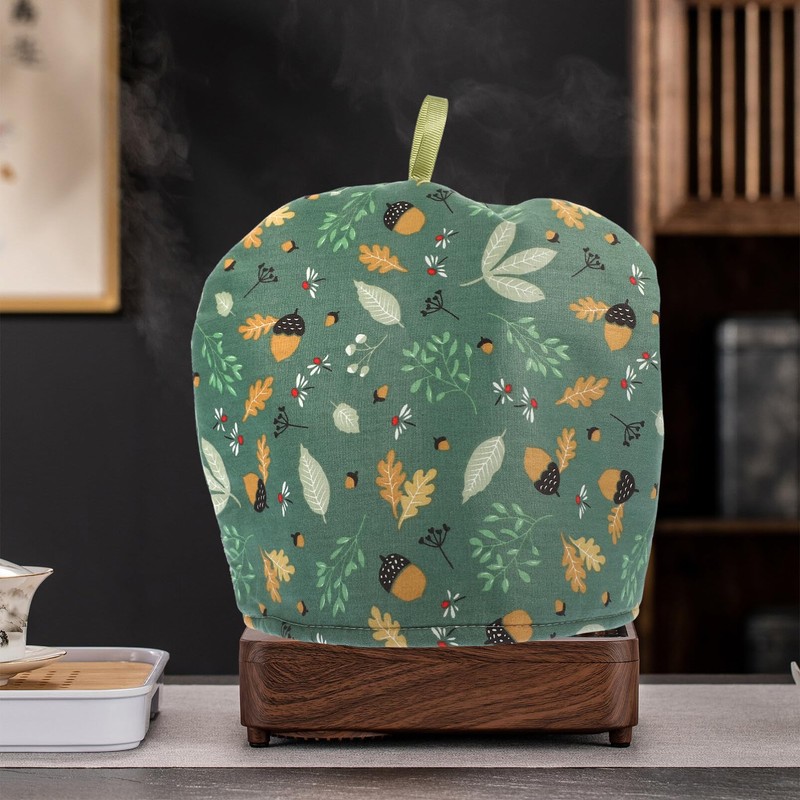 NUOLUX Tea Cozy, Teapot Cover, Cotton Fabric, Stylish, Scandinavian Style,