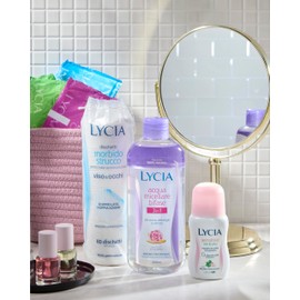 Lycia - Micellares Wasser 3 in 1 Make-up Entferner, mit Lotuswasser und Tsubaki-Öl, ohne Ausspülen, wirksam gegen wasserfeste Make-up, 400 ml