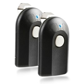 2X Garage Outlet Replacement 1 Button G3T-R Garage Door Remote Opener with Visor Clip for Genie-Intellicode ACSCTG Type 1 (G1T-BX, G1T-1, G2T-1, GIC90-1)