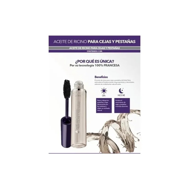 Aceite De Ricino Para Cejas Y Pestañas Kiotis De Stanhome