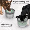 Techphardo 1Gallon No Spill Dog Water Bowl-3.8L Large Capacity, BPA-Free,
