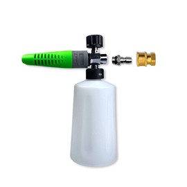 M&M Smartek Foam Cannon with Quick Coupling Foam Lance Injector 0.7 L High Pressure Foam Lance Adjustable High Pressure Nozzle Foam Lance Gun 700 ml