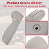 FEXON Driver Side Plastic Seat Trim Panel Bezel LH Gray