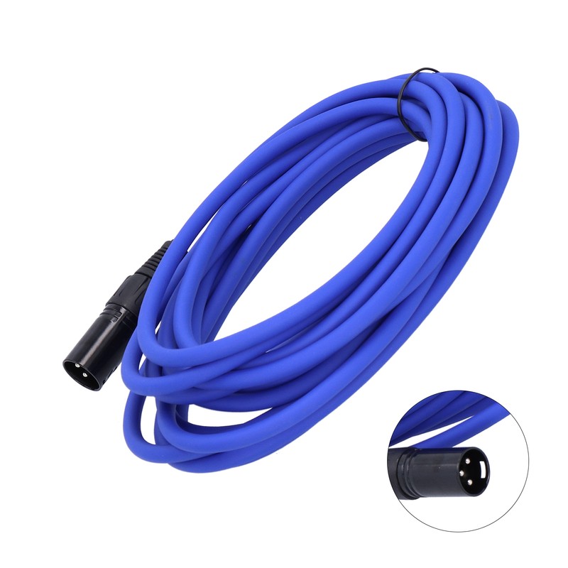 XLR Microphone Cable Male to Female 20ft Compatible Speaker Professional