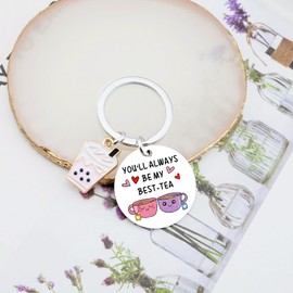 OEHEDOU Bestie Gifts for Women Best Friends - Cute & Funny Keychain Gifts