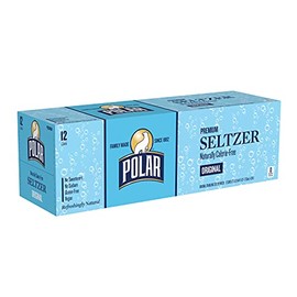 Polar Beverages Seltzer Water Original, 12 fl oz cans, 12 pack