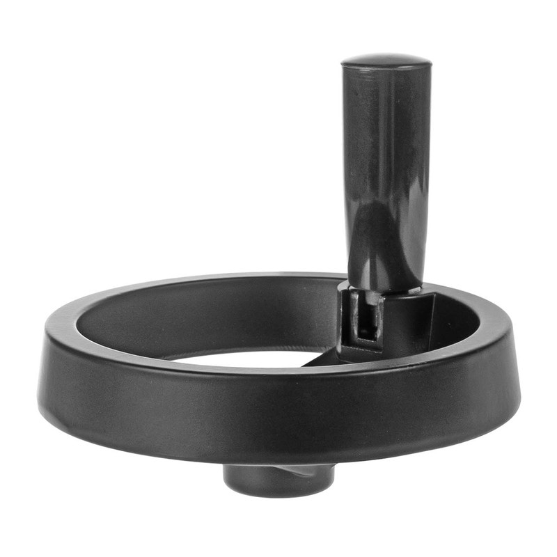 YXQ 4.9 inch 2 Spoke Hand Wheel with Folding Revolving