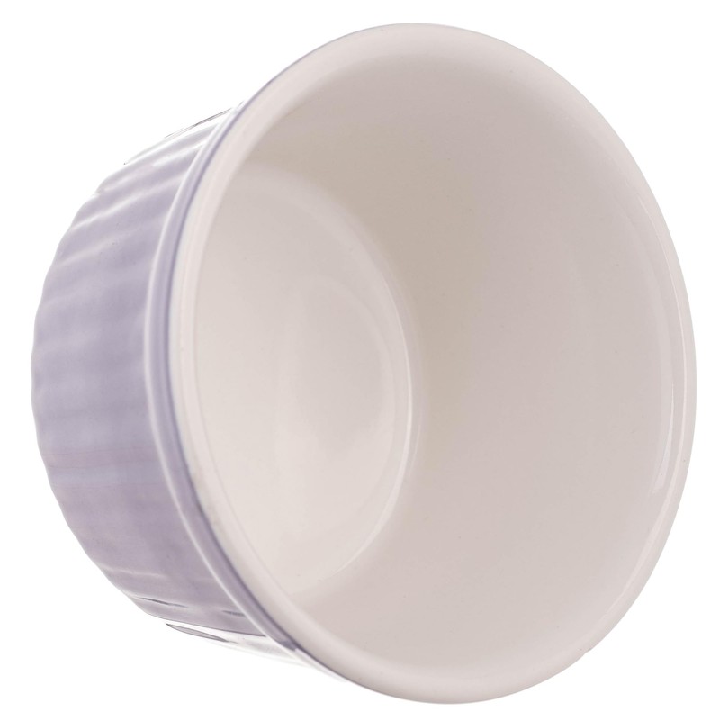 KADAX Soufflé Förmchen, 1 Stück, Ø 9cm Crème Brûlée Schälchen,