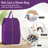 6pcs Portable Shoe Organizer, Travel Pouches with Zipper, Golf Shoe