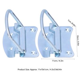 URRNDD 2Pcs Stainless Steel Handles for Beehive Box Thicken Beehive Handle Beekeeping Equipment