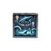 Deep Waters Strong Hearts Whale Seahorse Jellyfish Slate Coaster Ocean