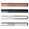 Portable Mini Straw Dispenser - Reusable Small Metal Straw Tube