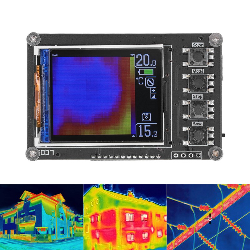 Thermal Imager AMG883 Infrared Thermal Imaging Camera with 1.6in TFT