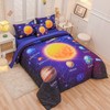 Tasselily Full Size Comforter Sets for Boys, Space Bedding Set