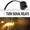 VGOL 2PCS 3-Pin LED Flasher Relay 12V Motorcycle Indicator Relay