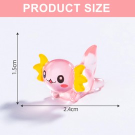 16 Pcs Mini Resin Animals - Cute Glowing Hexagonal Dragon Figurines - Perfect for DIY Crafts - Garden Landscapes - Dollhouse Decoration - Glowing Hexagonal Dragon Statues - Mini Animal Figures