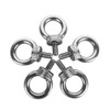 Eowpower 5 Pieces M6 Male Thread Machinery Shoulder Lifting Ring
