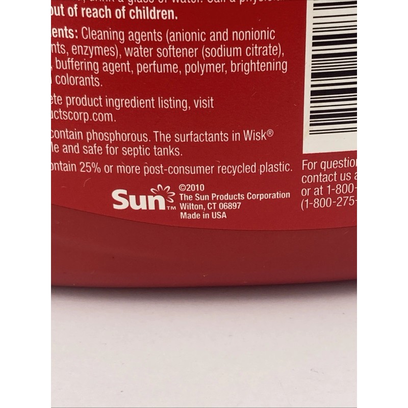 Wisk 1) Wisk Deep Clean Stain Spectrum Liquid Laundry Detergent