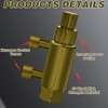 CYUXING Broken Valve Thread Extractor Broken Pipe Thread Extractor Tool,