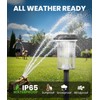 BITPOTT Solar Lights Outdoor Waterproof, 8 Pack Solar Pathway Lights