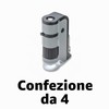 Carson MicroFlip 100x-250x Microscopio Tascabile LED e UV - Base