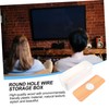 SHOWERORO 1Pc Cable Storage Case for Organizing Charging Wires Small