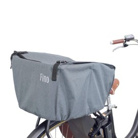 FINO FN-RE-01 Electric Assist Bicycle Basket Cover, Rear Use, Khaki