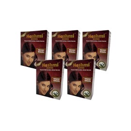 5 HENNA TINTE PARA CABELLO (BURGUNDY) HASHMI | LO MAS NATURAL | SIN MALTRATAR TU CABELLO