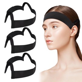 NAFJYR 3 Pcs Wig Melting Band with Ear Curve, Painless Melting Bands for Lace Front Wigs