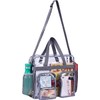 Oraben Clear Bag Clear Tote Bag Stadium Approved Transparent Bag,