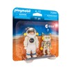 PLAYMOBIL Space 70991 DuoPack ESA Astronaut und Robert, Empfohlen ab