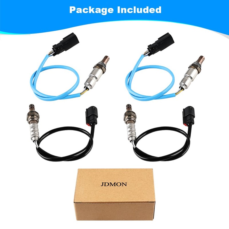 JDMON 4PCS O2 Oxygen Sensor Upstream Downstream Replacement for Ford