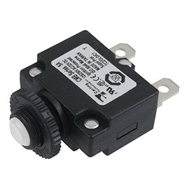 CARLING TECHNOLOGIES CMB-053-27GNN-W-A Thermal Circuit Breaker, CMB Series, 5 A, 1 Pole, 32 V, 250 V, Panel