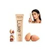Jji Luxe Foundation 30ml, Maquillaje Ligero, Huevos Con