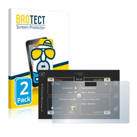 BROTECT Entspiegelungs-Schutzfolie für Bosch Suzuki Vitara 1.4 BoosterJet 2019 SLDA Infotainment System (2 Stück) Matte, Anti-Fingerprint