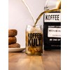 Koffee Kult Half Caff Coffee Whole Bean Dark Roast Half