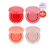 THE FACE SHOP Moisture Cushion Blusher &amp; Highlighter 8g, 01 Red / 더페이스샵 수분 쿠션 블러셔 & 하이라이터 8g, 01 레드