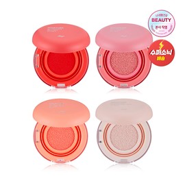 THE FACE SHOP Moisture Cushion Blusher &amp; Highlighter 8g, 01 Red / 더페이스샵 수분 쿠션 블러셔 & 하이라이터 8g, 01 레드