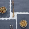 HOMBYS Quilted Placemats Set of 6 Washable-13x18 inches Rectangular Placemats