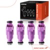 A-Premium Inyectores de combustible compatibles con Accent 2006-2011 Kia Rio
