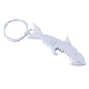 2pcs Shark Shape Bottle Opener, Multi-Function Key Chain, Fish Bottle