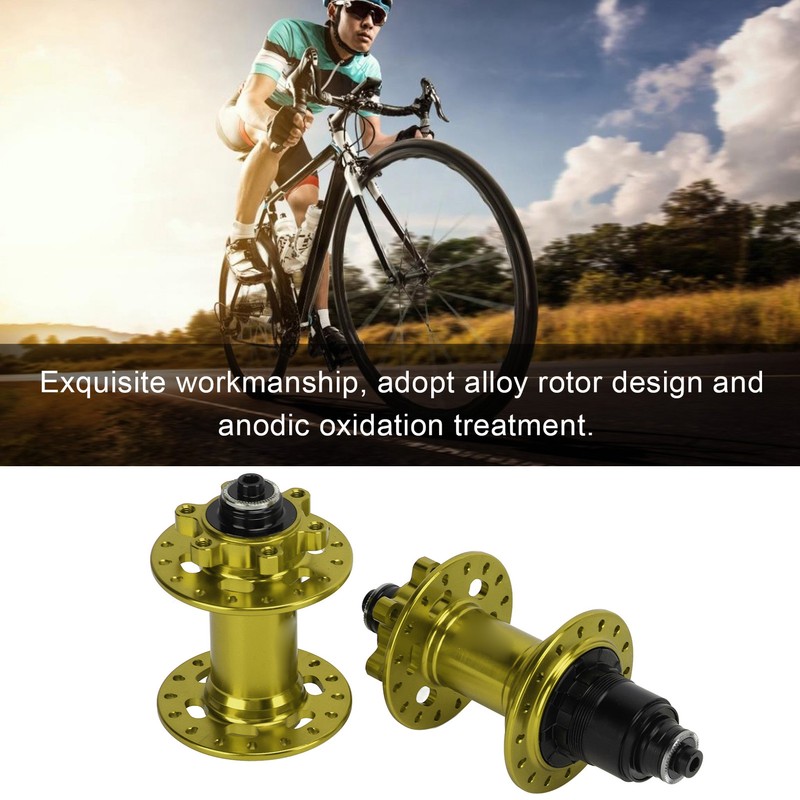 Mountain Bike Hubs Quick Release Set with 6 Claws Durable