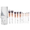 10Pcs Makeup Brush Eyelash Blush Brush set with Storage Holder