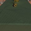 Luxury Green Table Runner 40 x 180 cm Soleil d'ocre
