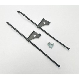 Max Performance 66-67 Chevelle El Camino Windshield Washer Nozzles Squirters Pair Set